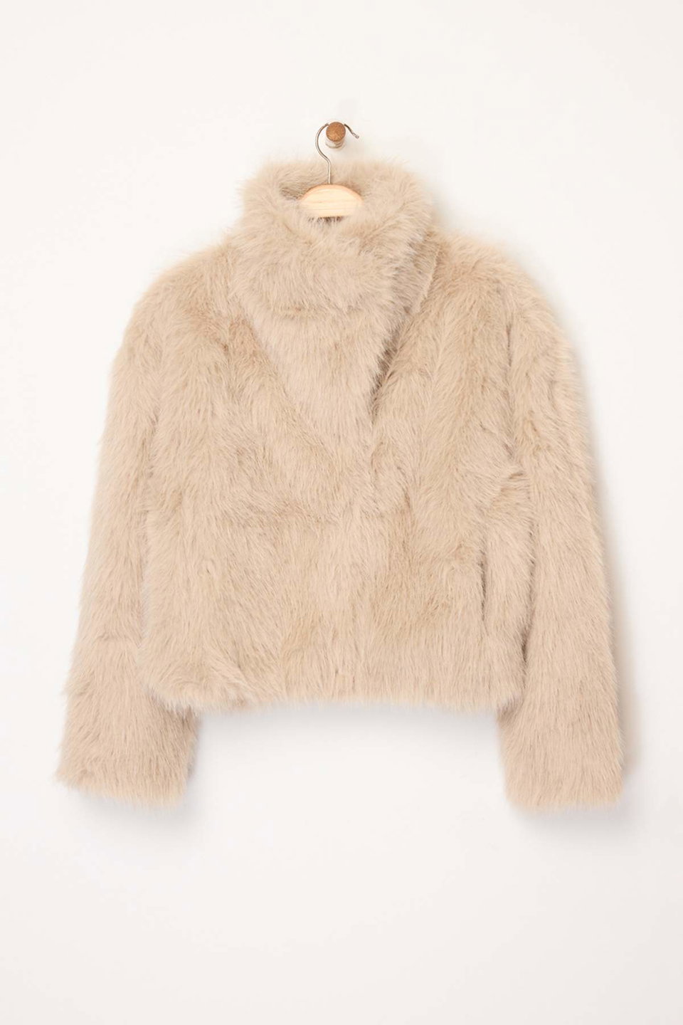 Oversize Mold Fur Coat Twoaw25Mo00035