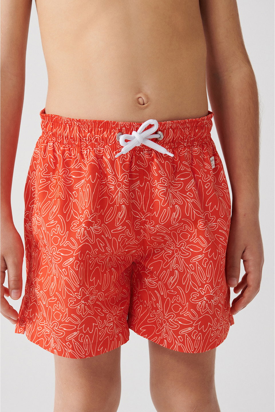 Boys Quick Dry Printed Kids Swim Shorts A31Y3857