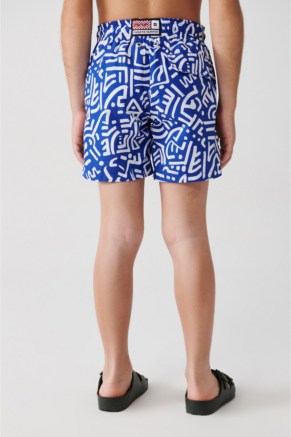 Boys Quick Dry Printed Kids Swim Shorts A31Y3859