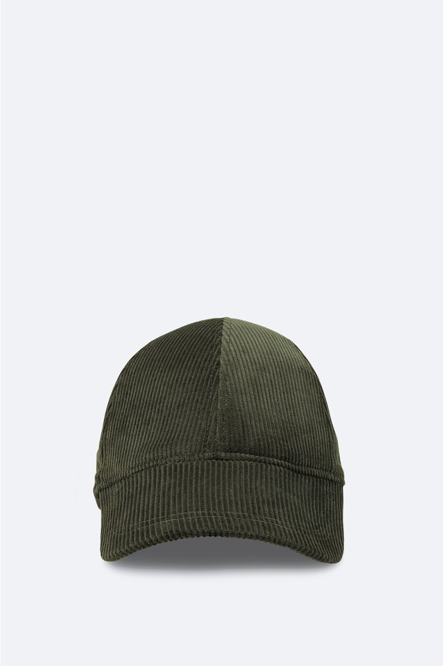Khaki - Men's Brown Corduroy Sports Hat A32Y9203