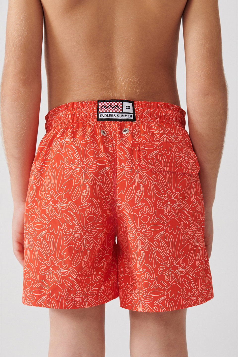 Boys Quick Dry Printed Kids Swim Shorts A31Y3857