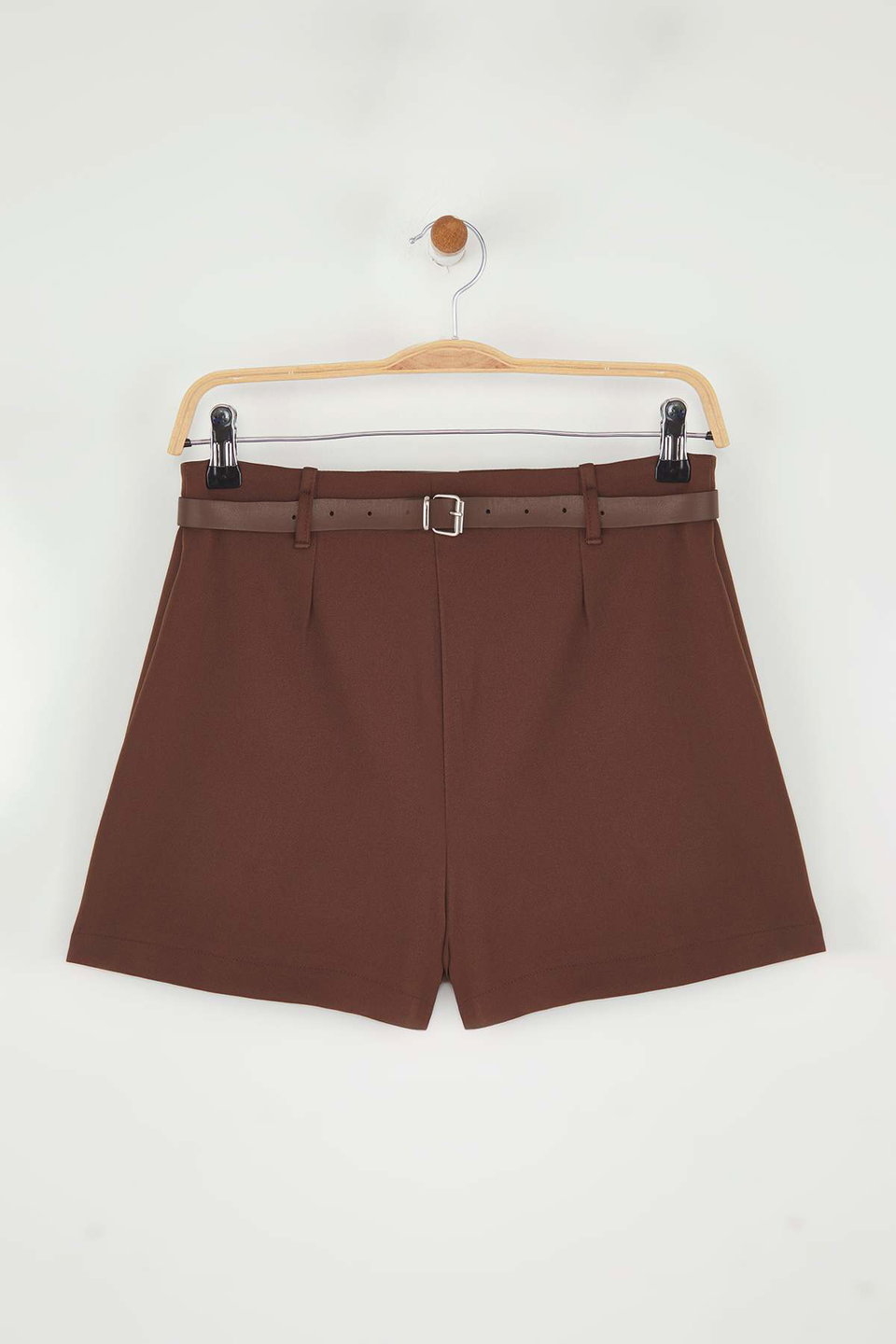 Belted Mini Shorts Skirt Shorts & Bermuda TWOAW26SR00006