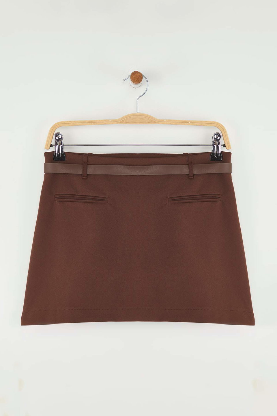 Belted Mini Shorts Skirt Shorts & Bermuda TWOAW26SR00006