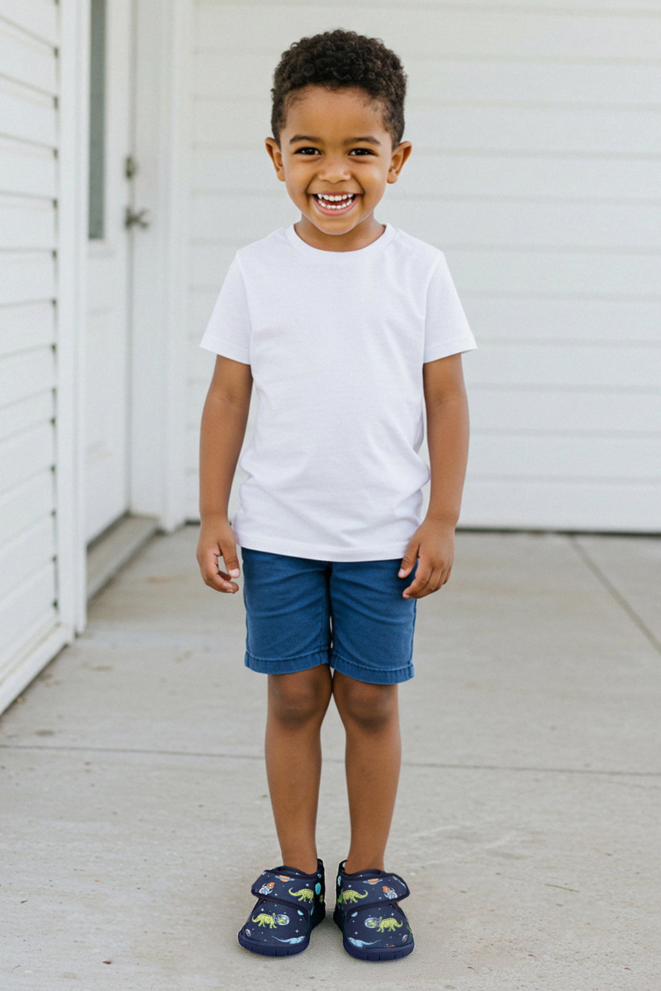 Dinosaur Printed Little Boy Kids Pants TAKAW26ER00000