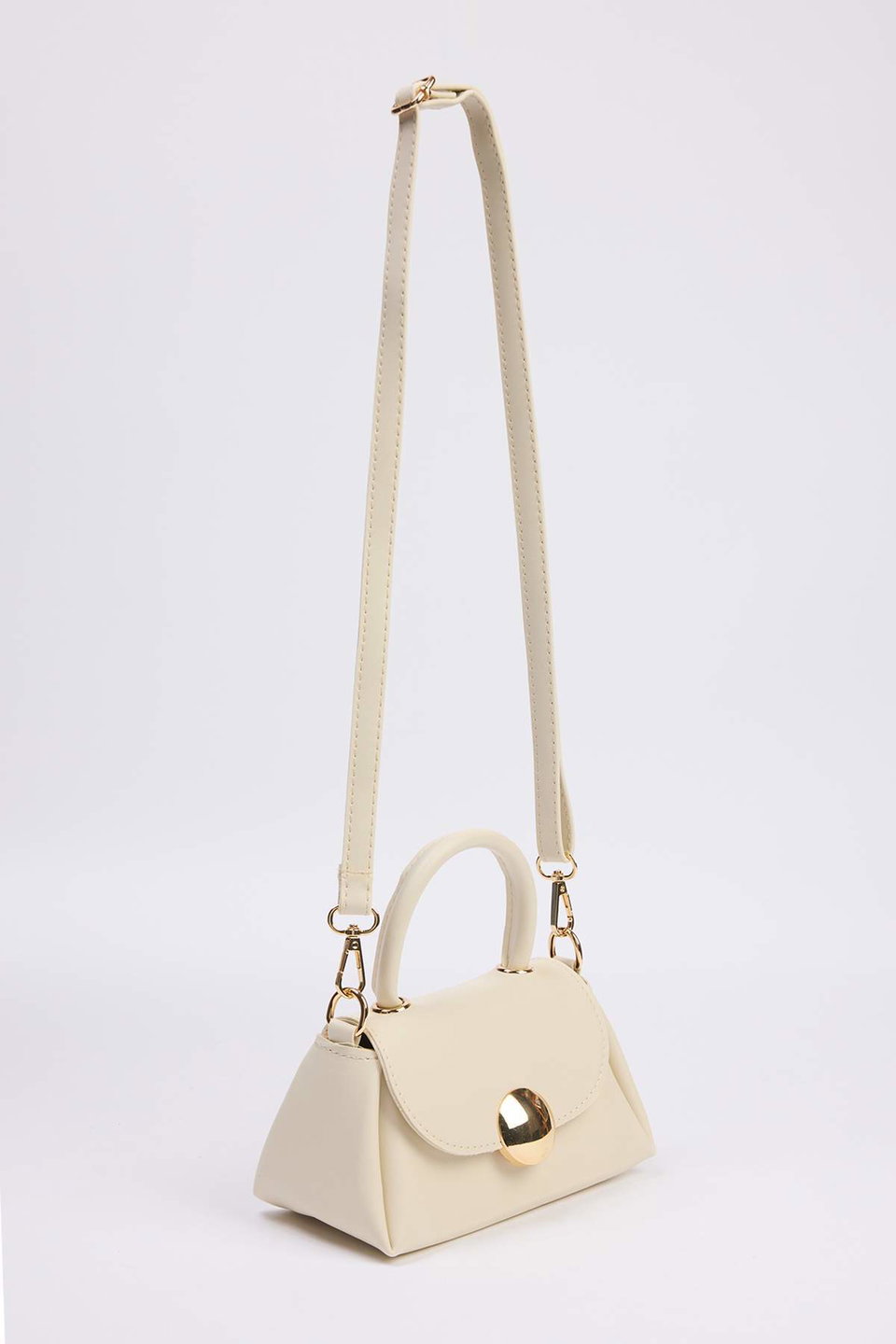 Women's Metal Accessory Detailed Mini Hand and Shoulder Women's City Bag TAKAW26OC00000