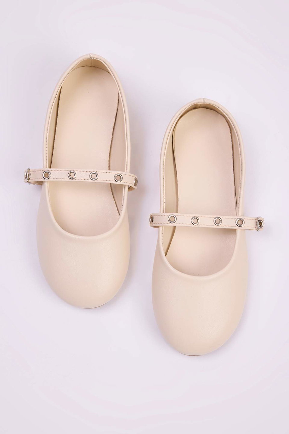 Accessory Band Detailed Big/Little Girl Kids Mary Jane Ballerinas TAKAW26BE00001