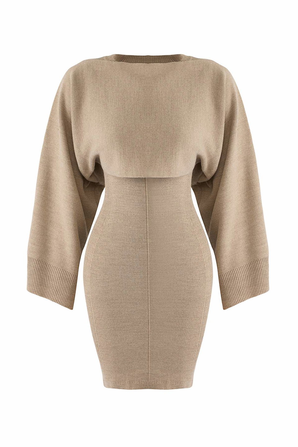 Mini Knitwear Bolero-Dress Set TWOAW25EL00056