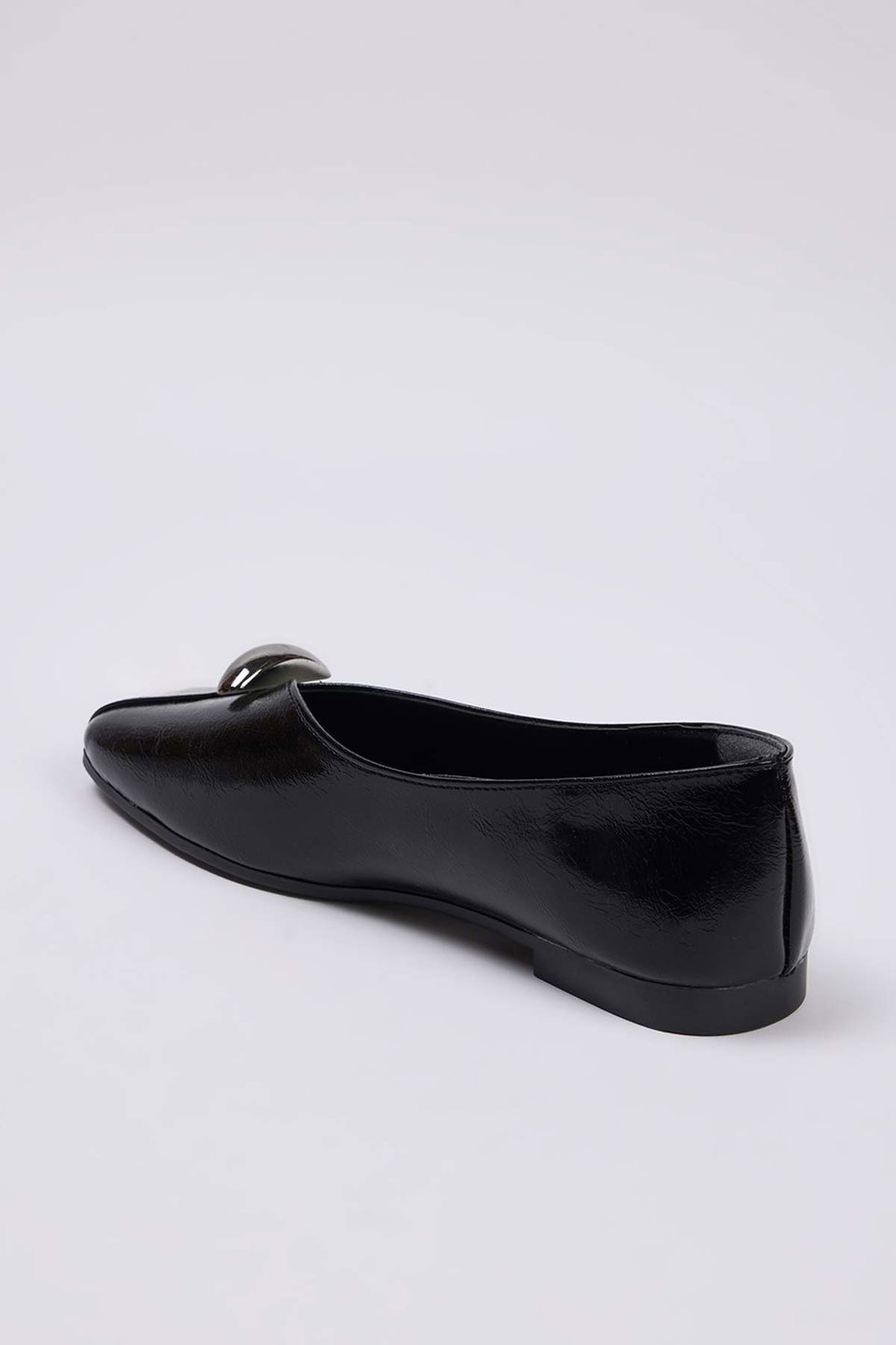 Accessory Detailed Square Toe Women's Ballerinas TAKAW26BE00007