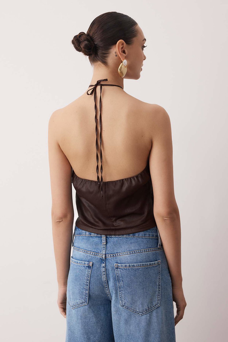 Flounced Detailed Bustier TPRAW26BS00000