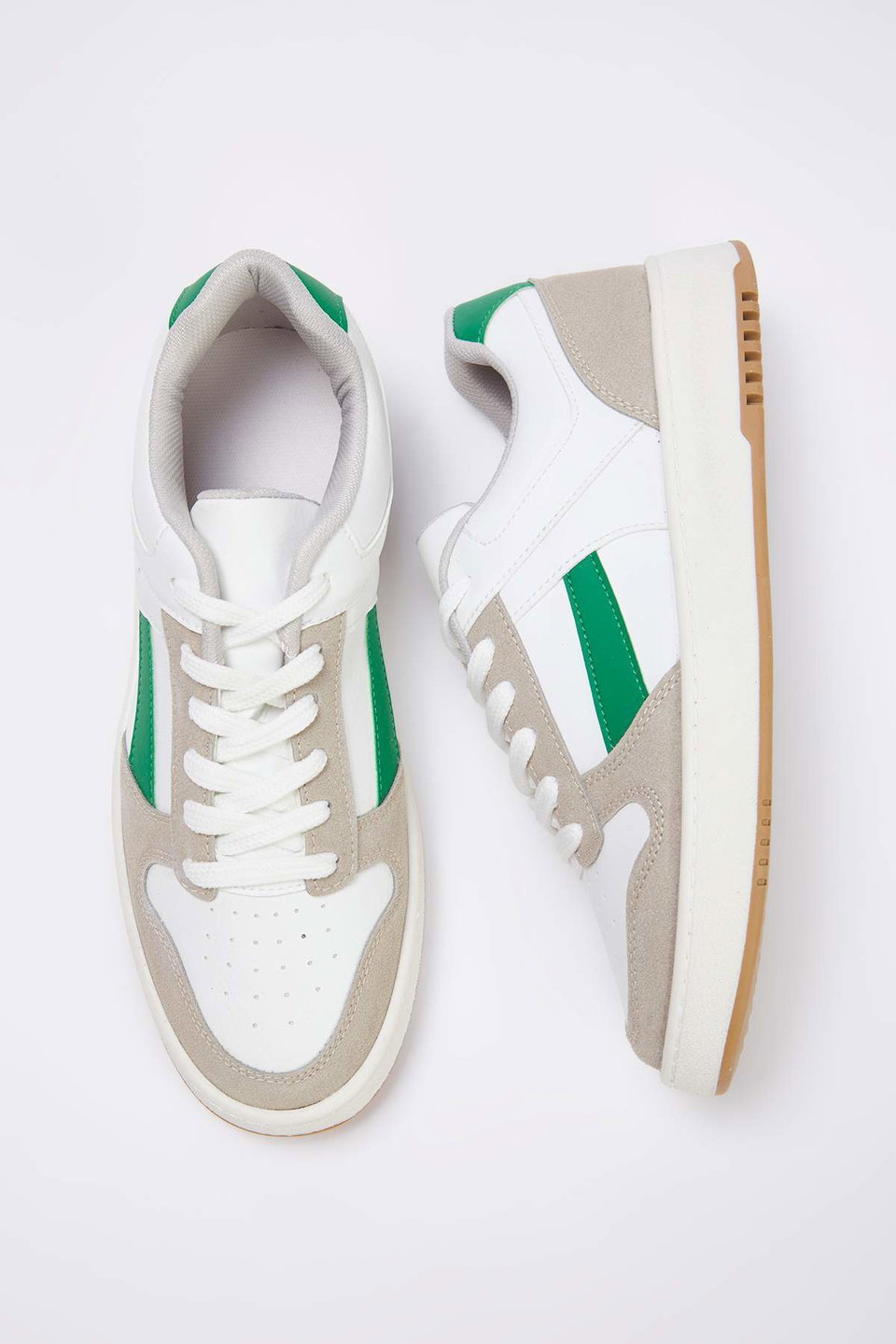Color Block Detailed Retro Men's Sneakers TAKAW26SN00021