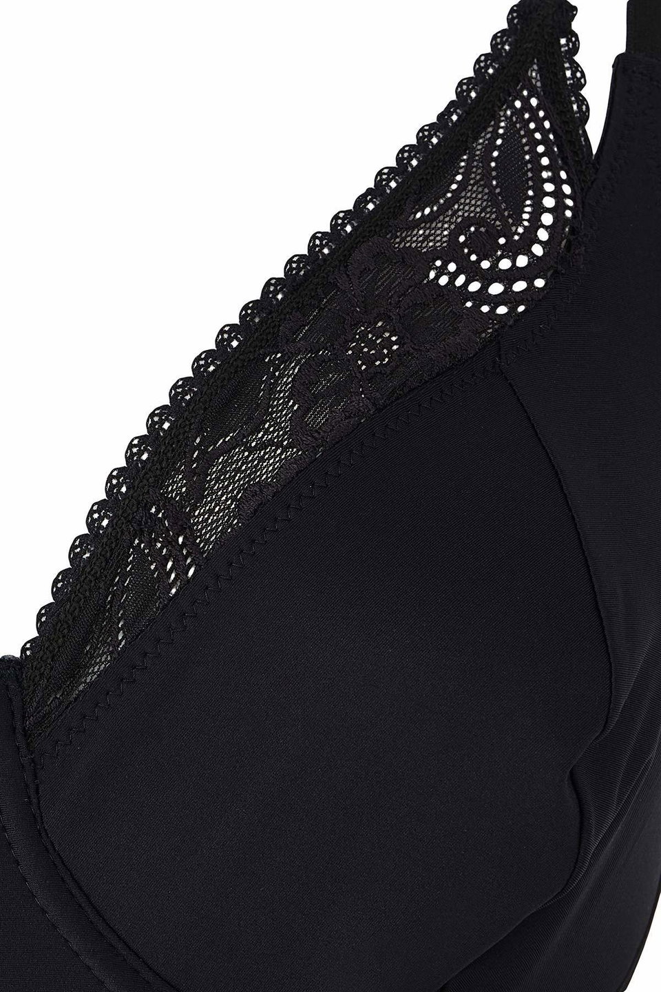 Lace Unpadded Double Strap Underwire 6-Piece Wide Garter Closure Bra Tbbaw26Cw00001