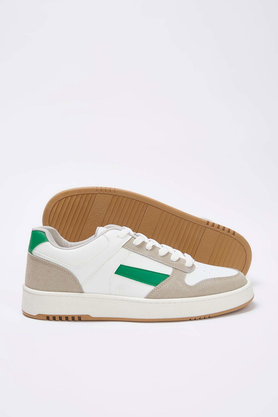 Color Block Detailed Retro Men's Sneakers TAKAW26SN00021