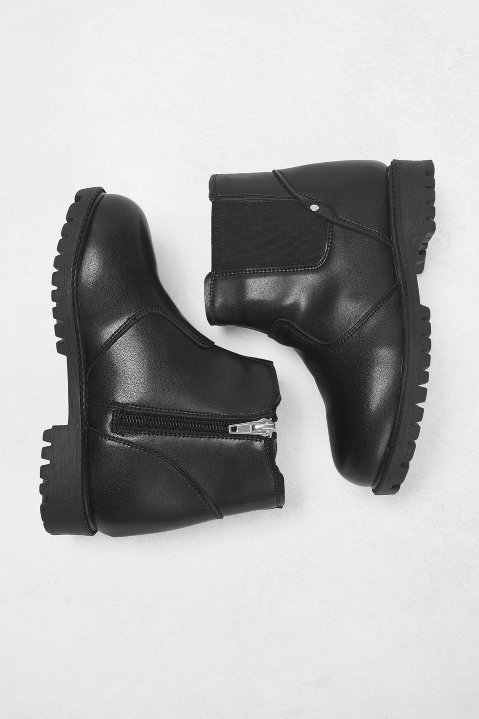 Elasticated Chelsea Kids Boots for Little Boys TAKAW26BO00005