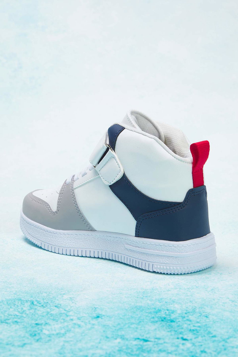 Multicolored Velcro and Lace-Up Big/Little Boys' Kids Sneakers TAKAW26SN00004