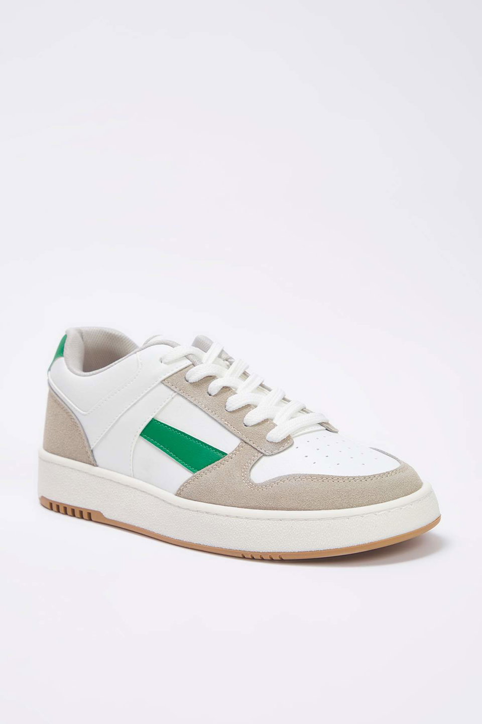 Color Block Detailed Retro Men's Sneakers TAKAW26SN00021