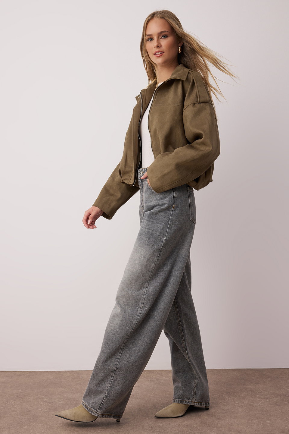 High Waist Baggy Jeans TWOAW25JE00130