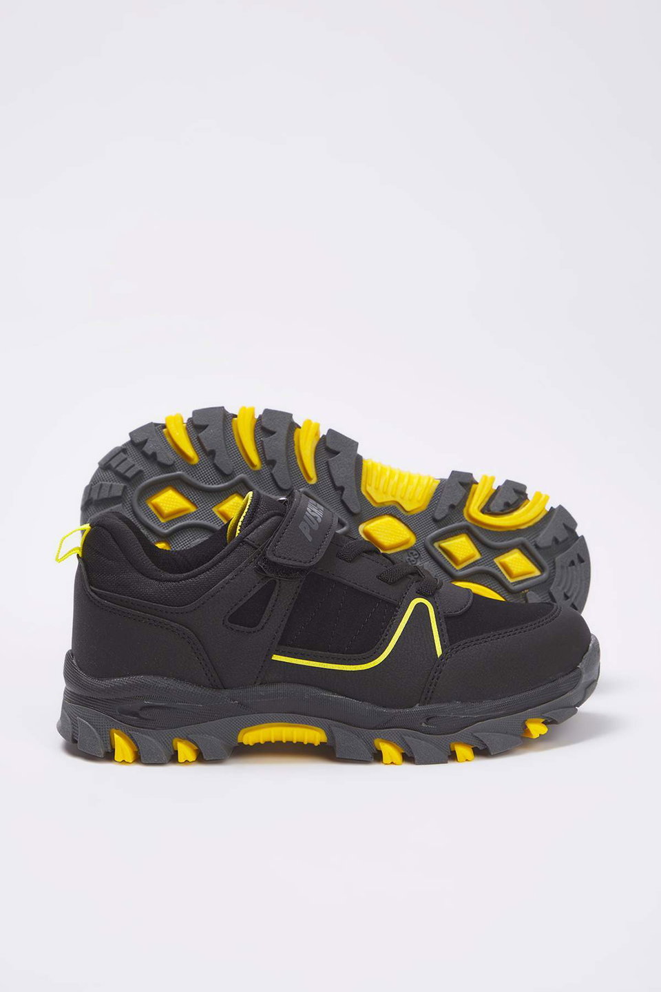 Detailed Velcro Big Boy Kids Trekking Shoes TAKAW26SN00006