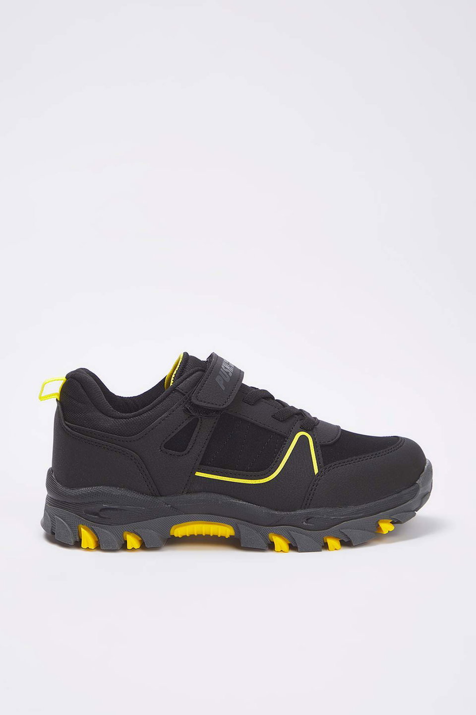 Detailed Velcro Big Boy Kids Trekking Shoes TAKAW26SN00006
