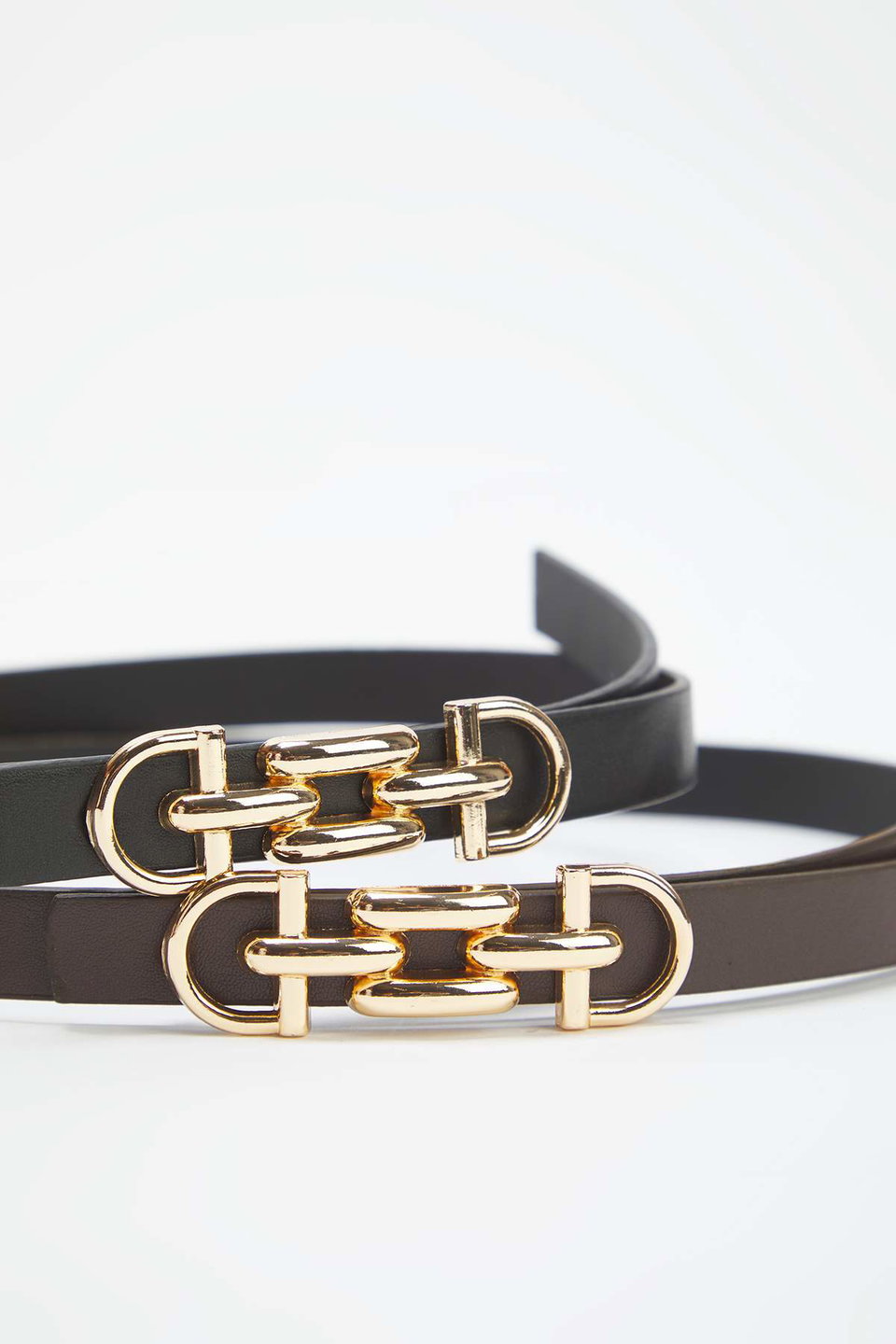 2-Pack Leather Look Belt TWOAW26KE00005