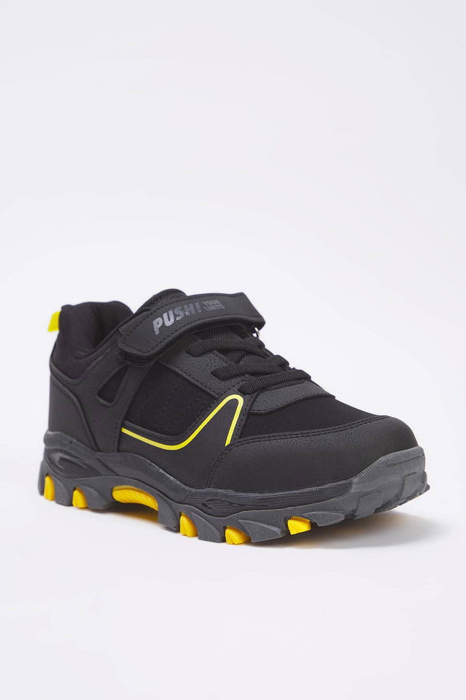 Detailed Velcro Big Boy Kids Trekking Shoes TAKAW26SN00006
