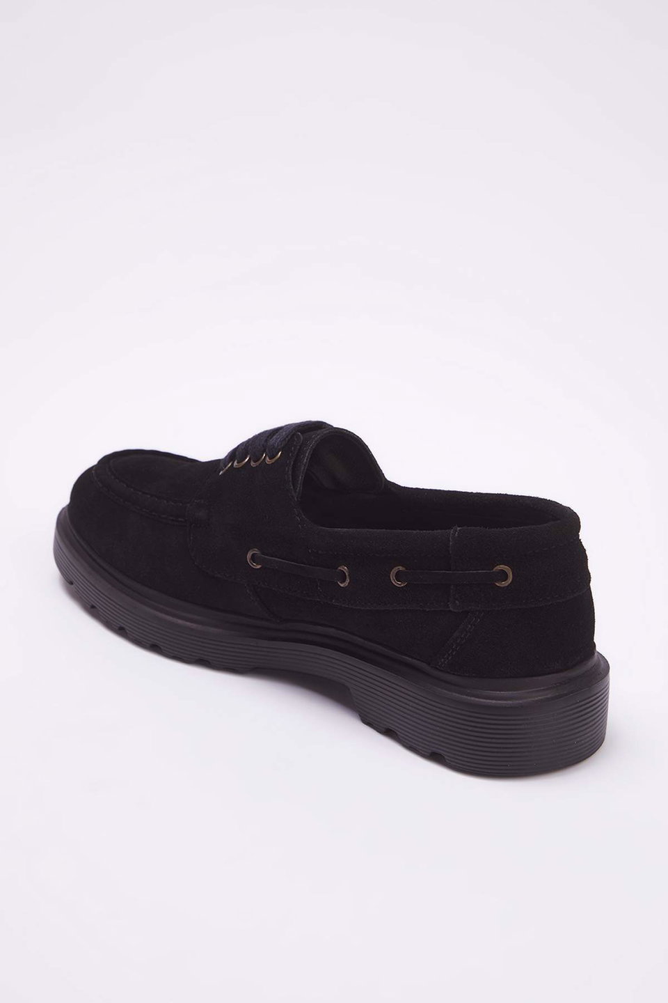 Genuine Leather Lace-Up Detailed Men's Loafer Shoes TAKAW26LA00003