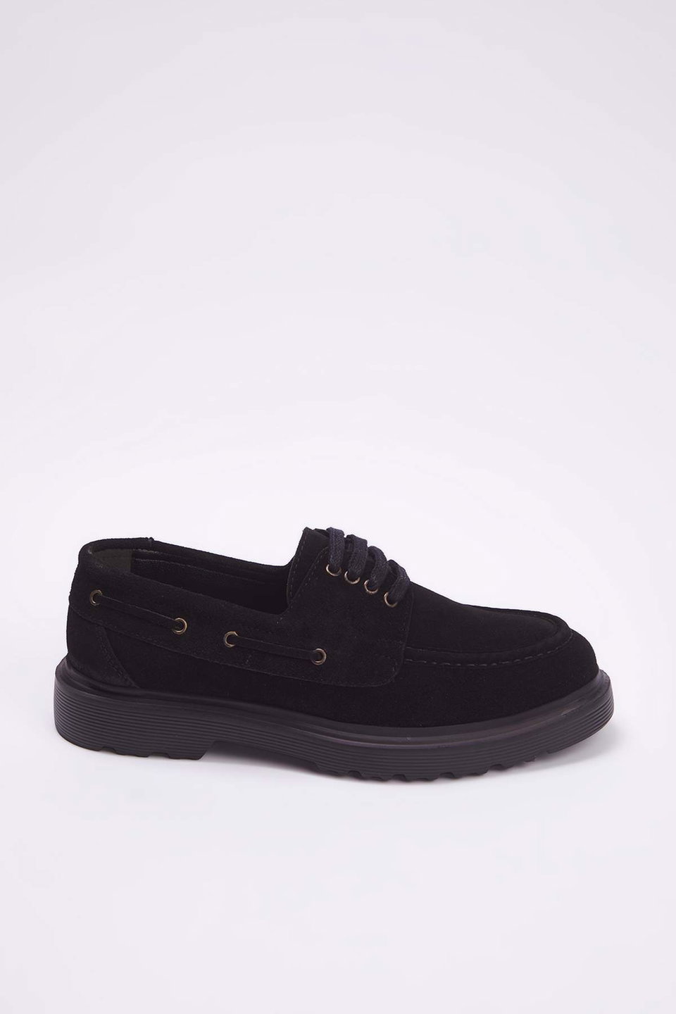 Genuine Leather Lace-Up Detailed Men's Loafer Shoes TAKAW26LA00003
