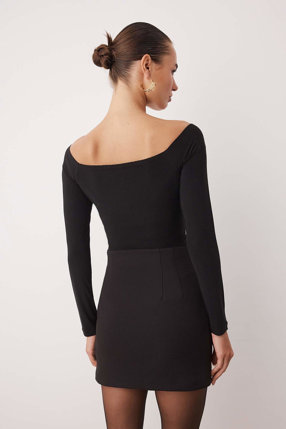 Accessory Carmen Collar Knitted Party Bodysuit TPRAW26BD00017