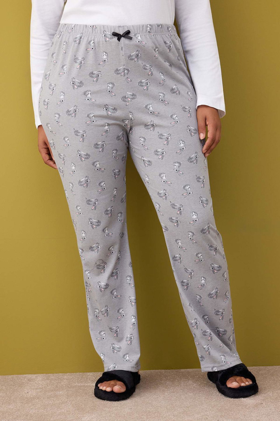 Multicolored 2-Pack Knitted Pajama Bottoms TBBAW26IA00003