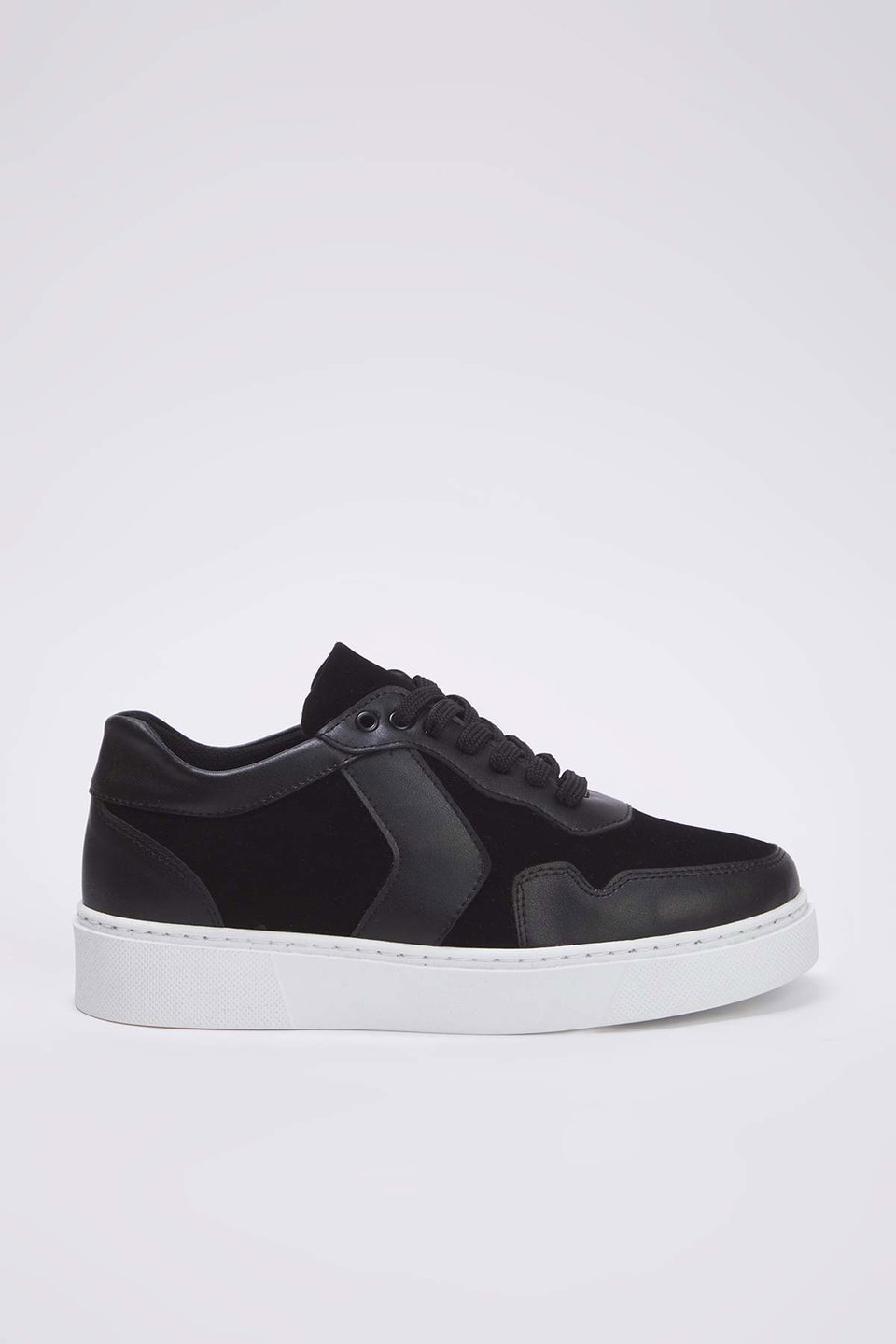 Suede Leather Lace-Up Men's Sneakers TAKAW26SN00022