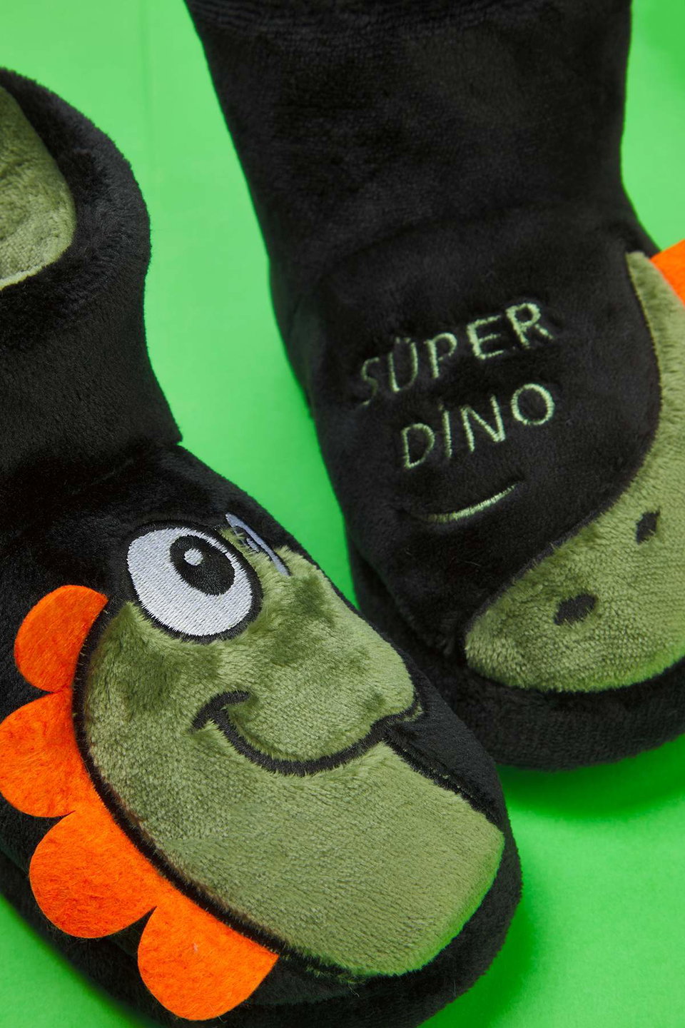 Dinosaur Themed Boys Kids Home Slippers TAKAW26ER00014