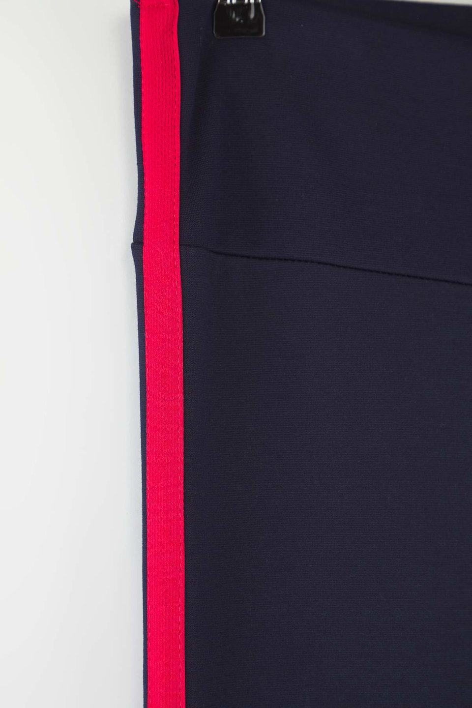 Side Striped Plus Size Knitted Leggings TBBAW26BV00001