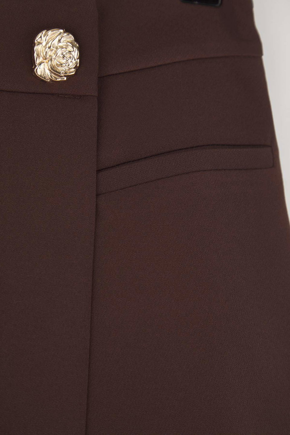 Button Detailed Mini Shorts Skirt Shorts & Bermuda TWOAW26SR00027