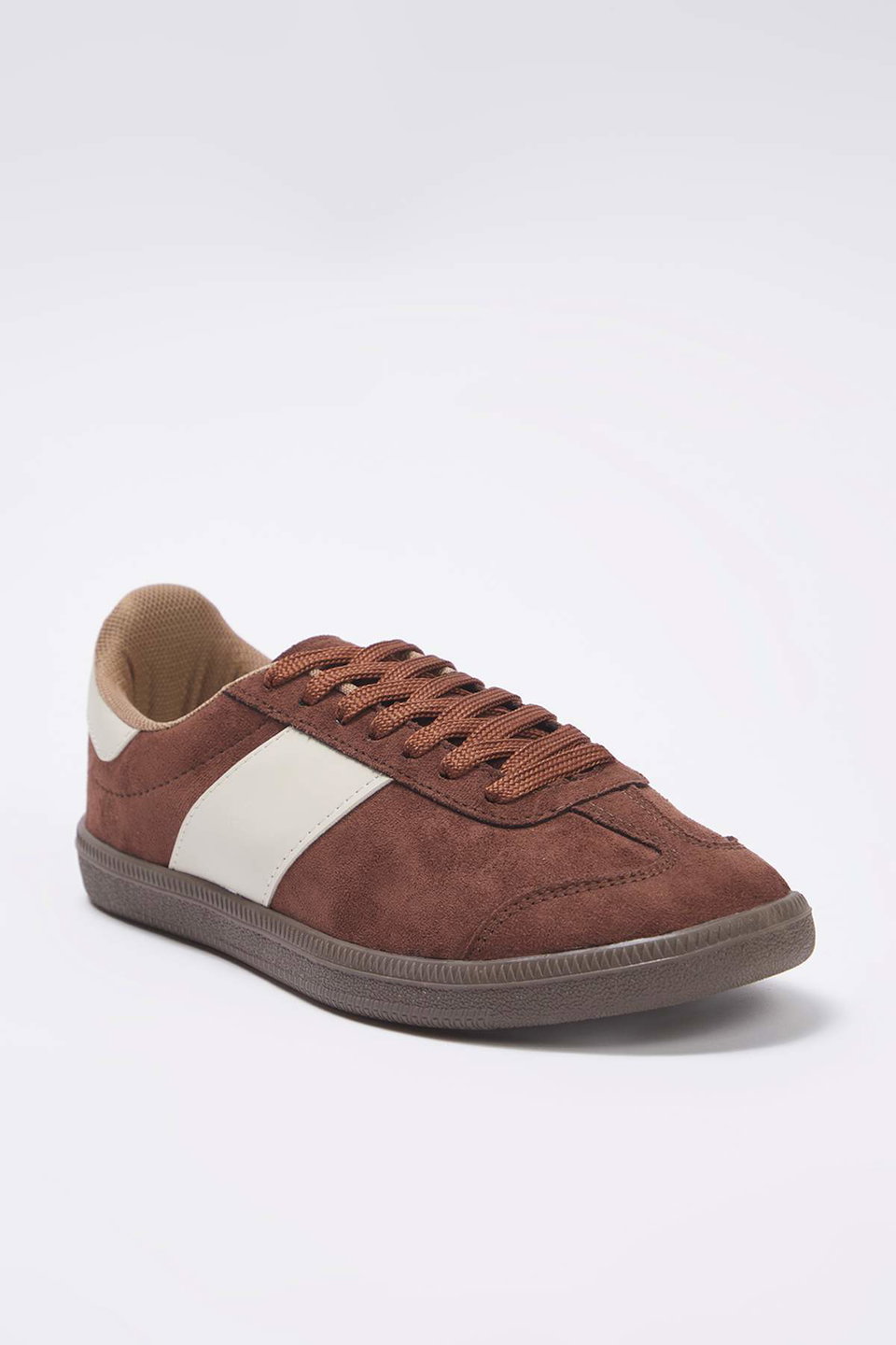 Suede Retro Lace-Up Men's Sneakers TAKAW26SN00024