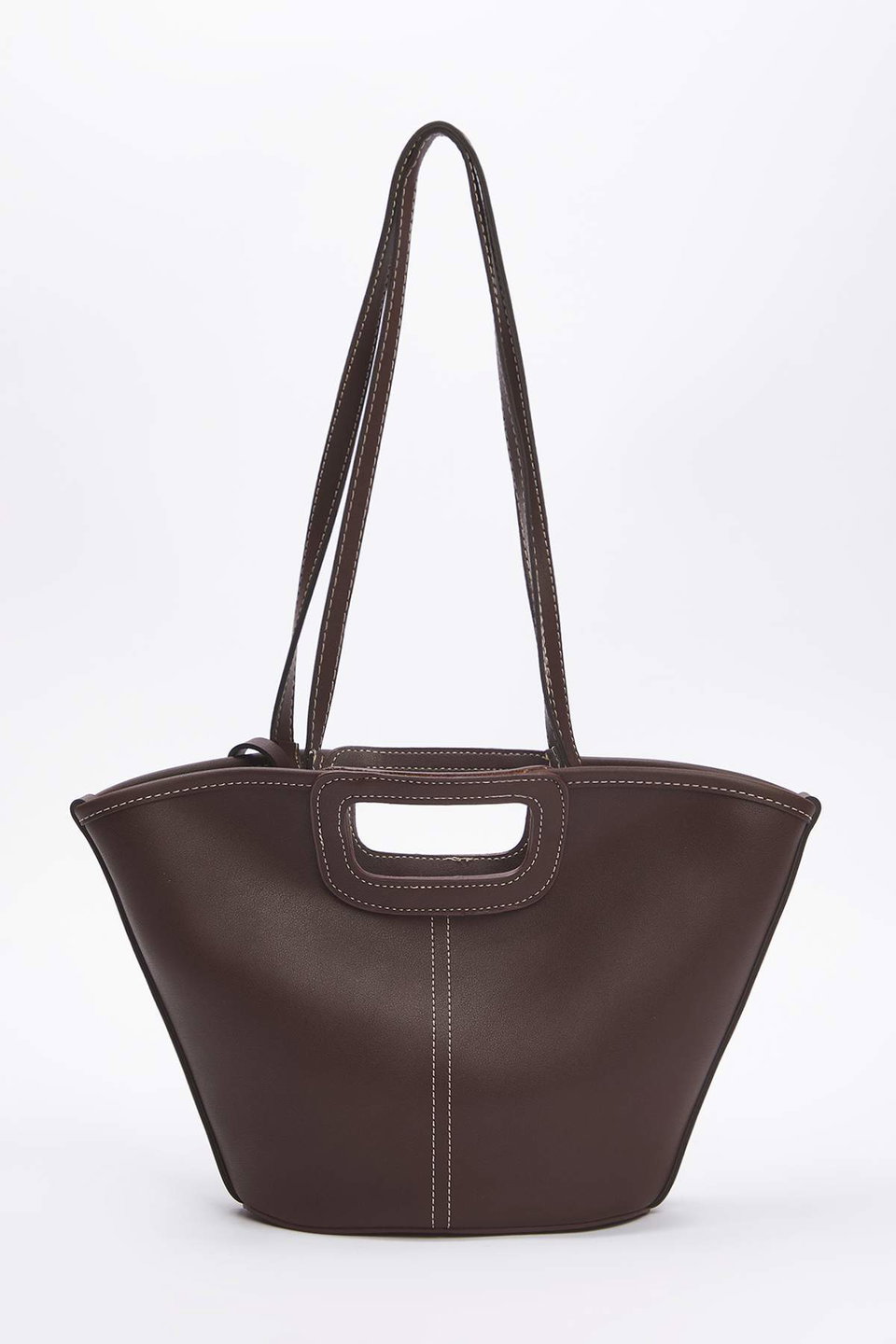 Stitched Detailed Dual Use Bucket Hand and Shoulder Bag TAKAW26OC00001