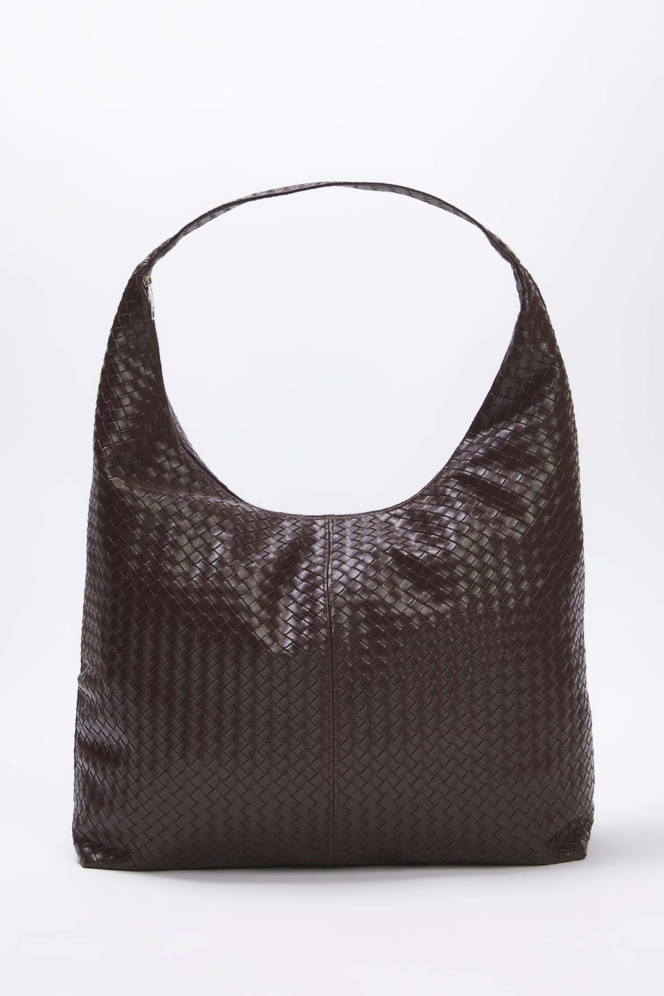 Knitted Patterned Large Maxi Tote Women's Shoulder Bag Takaw26Oc00045