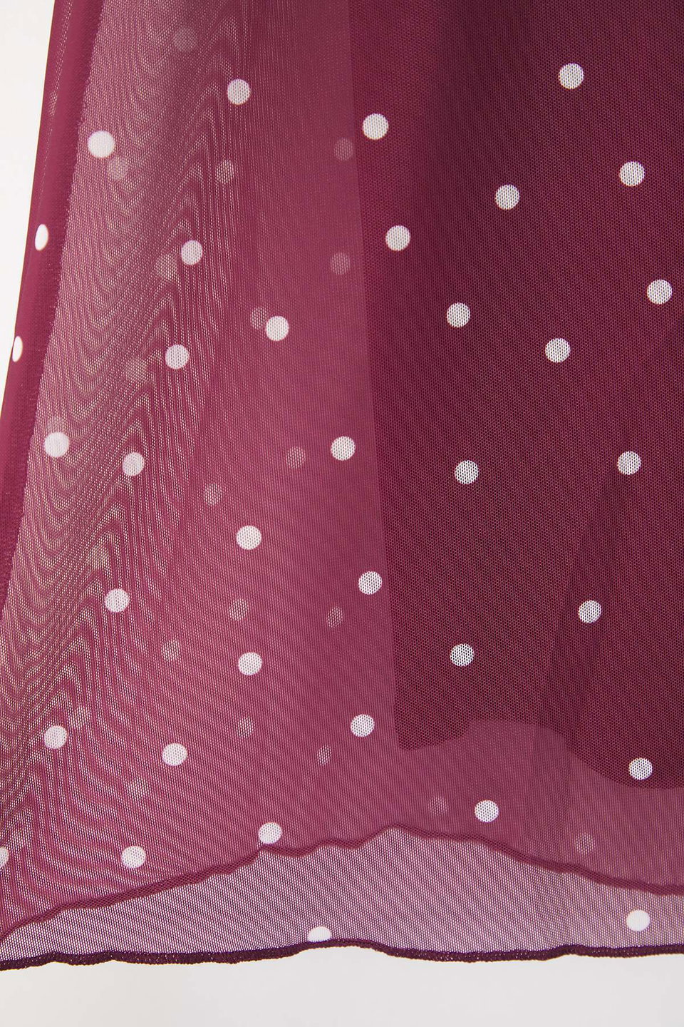 A-Line Leopard Patterned Tulle Knit Plus Size Skirt TBBAW25AZ00006