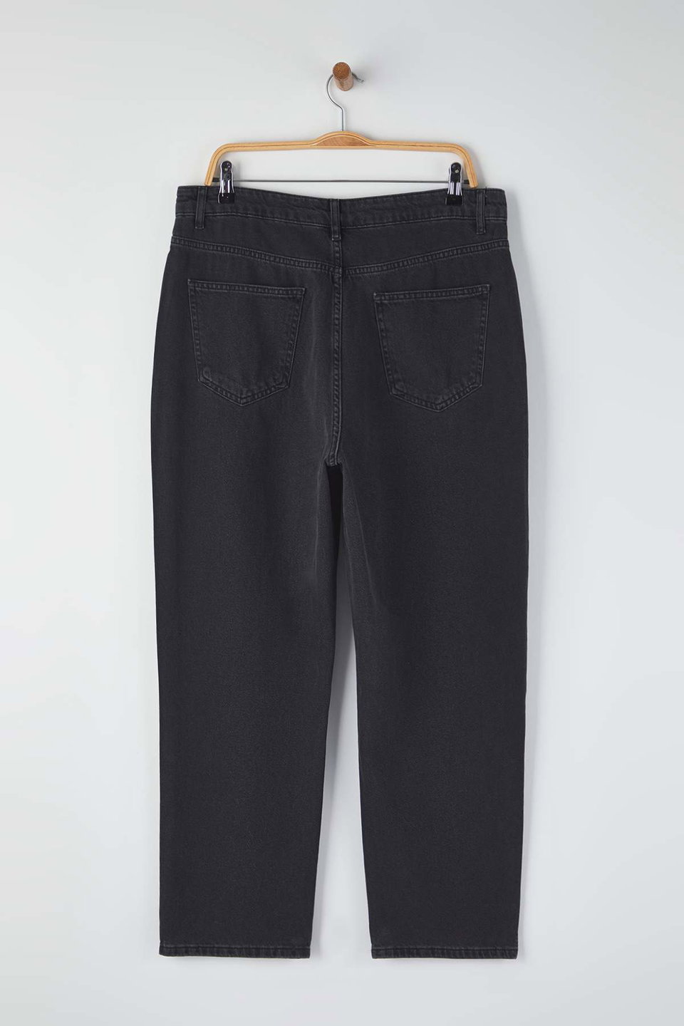 Stoned High Waist Plus Size Mom Jeans TBBAW26CJ00044