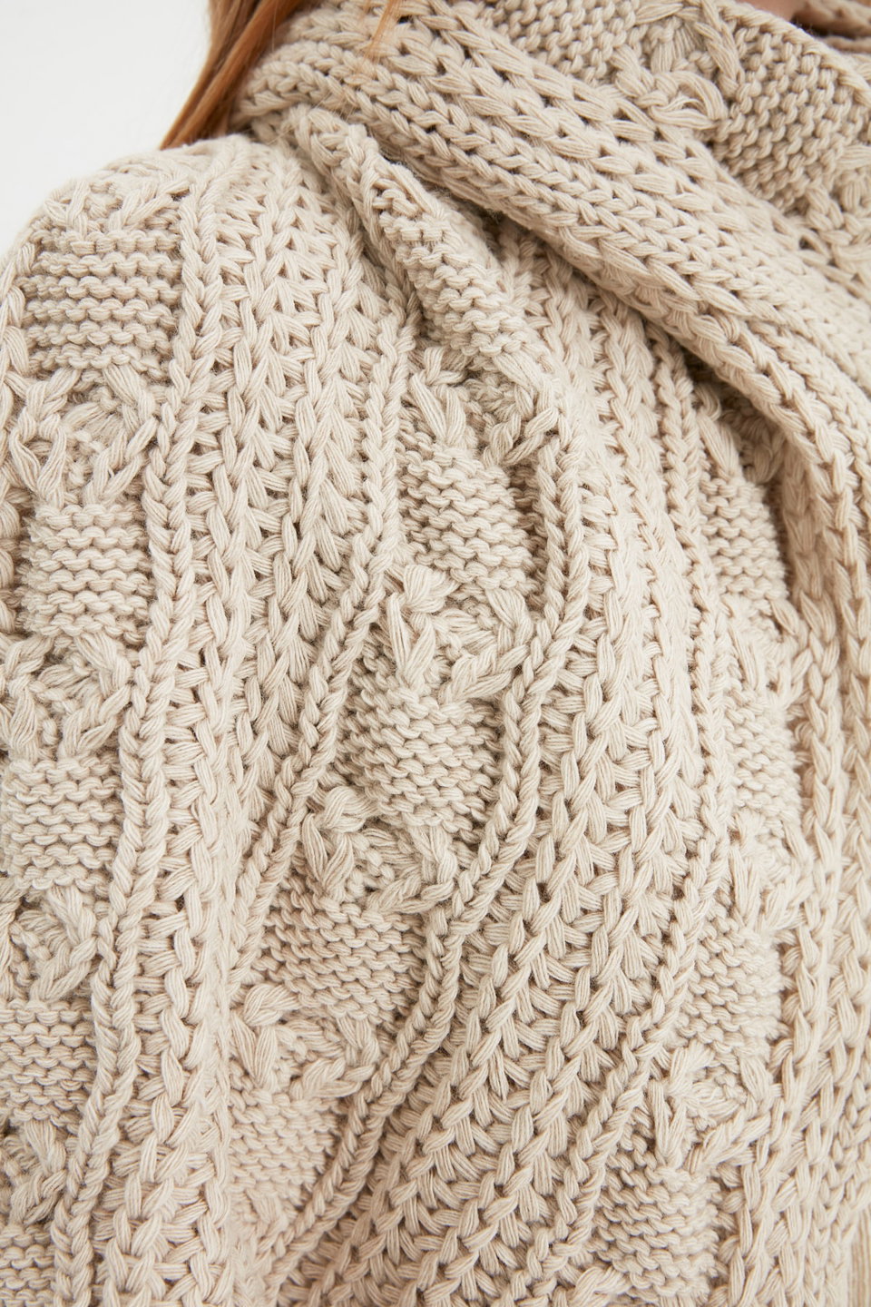Knitted Detailed Knitwear Scarf TWOAW21AT0018