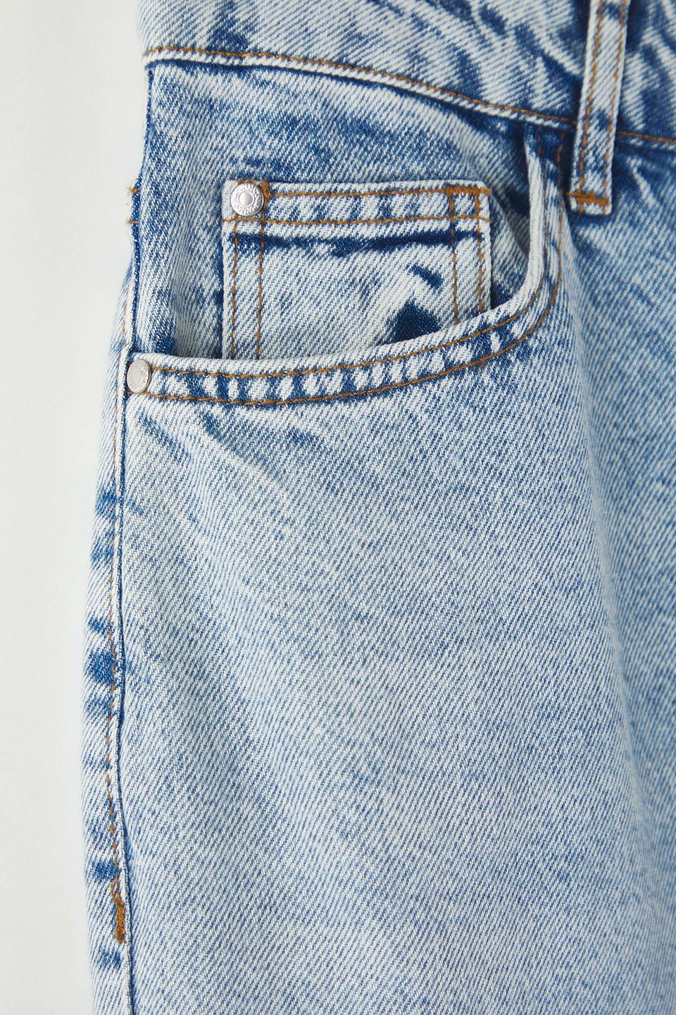 Cut-Out High Waist Straight Fit Plus Size Jeans TBBAW26CJ00039
