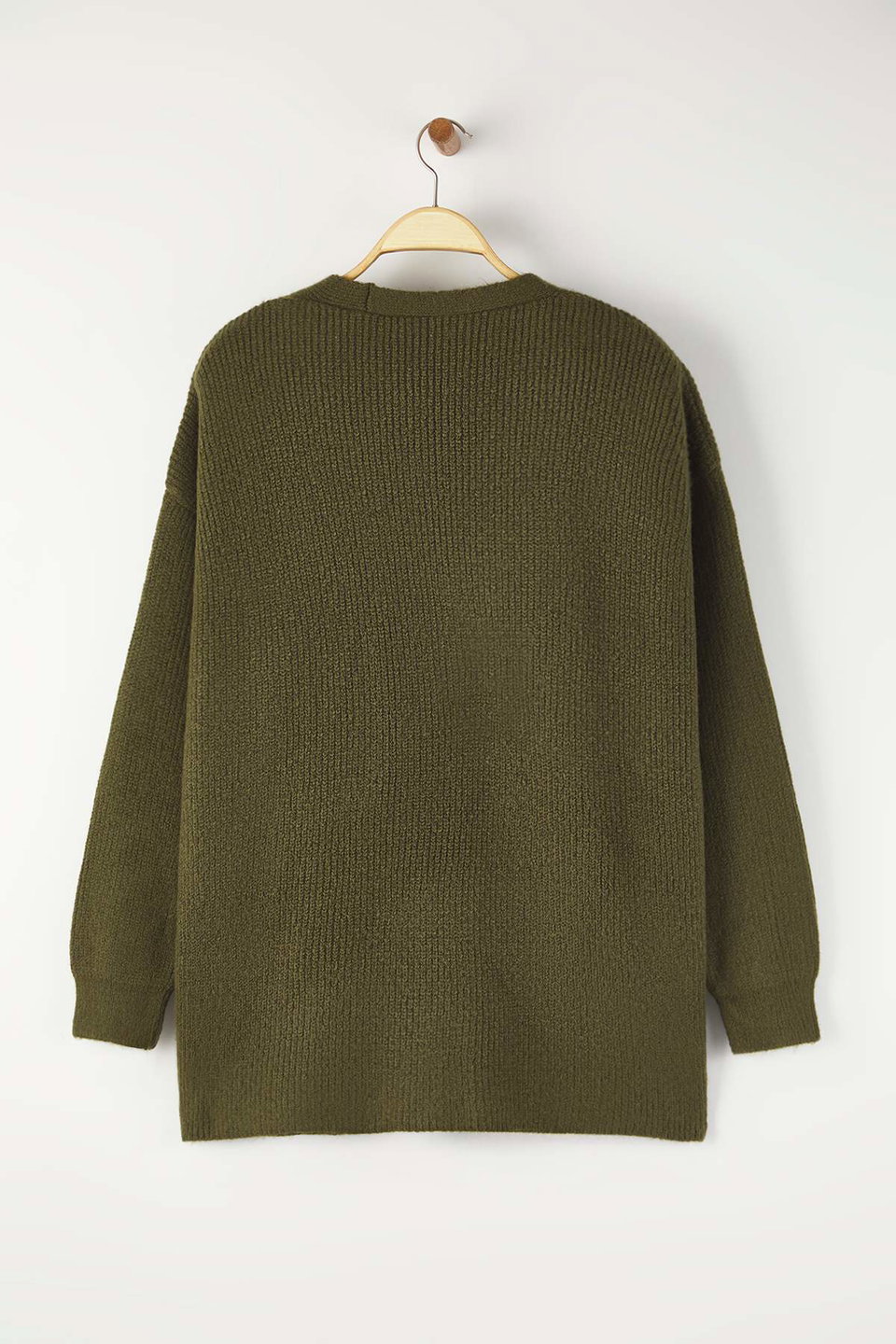 Soft Textured Pocket Detailed Knitwear Cardigan TBBAW26AV00027
