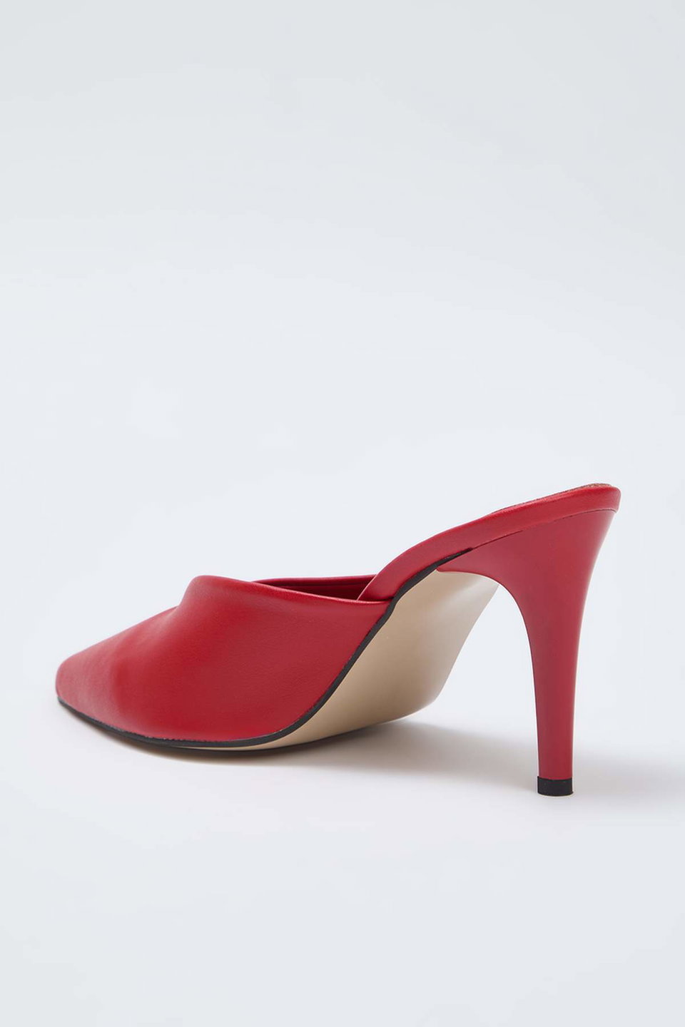 Closed Toe Classic Heeled Mule Slippers Takaw26To00017