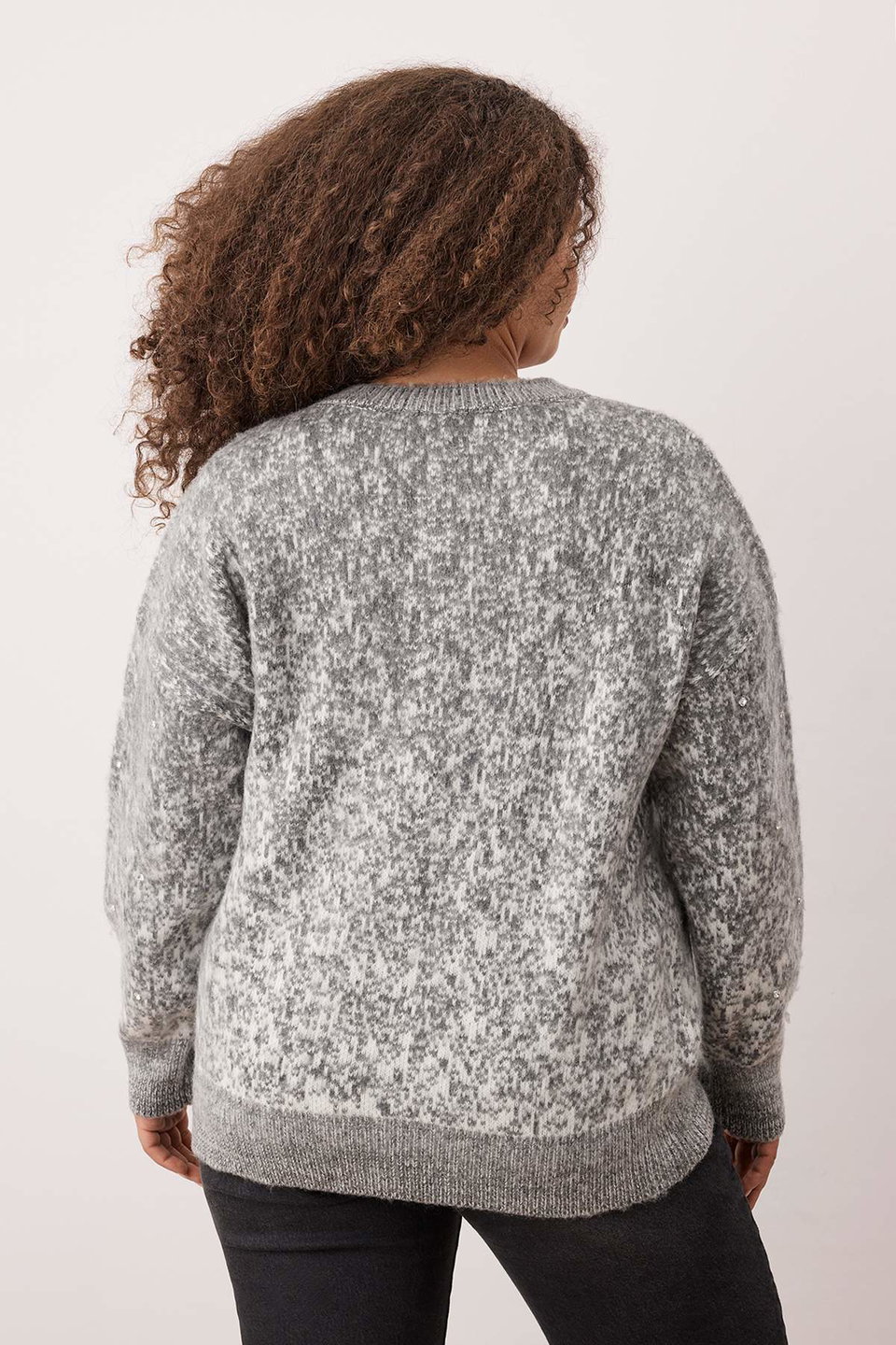 Button Detailed Soft Textured Patterned Jacket-Look Knitwear Cardigan TBBAW26AV00022