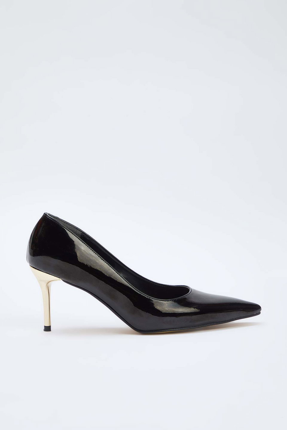 Patent Leather Pointed Toe Thin Heeled Women's Classic Heeled Shoes Takaw26To00014