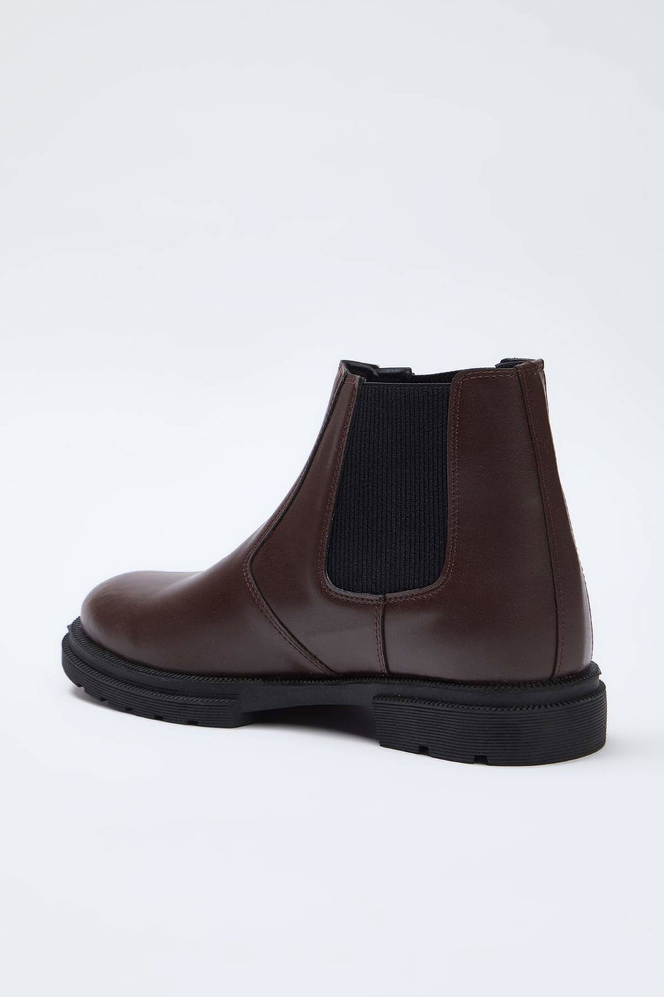 Short Flat Heeled Elastic Chealsea Men's Boots Takaw26Bo00019