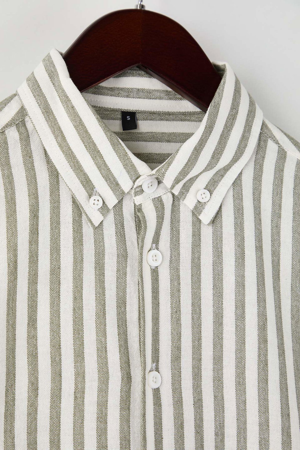 regular fit striped men's shirt tmnaw26go00006