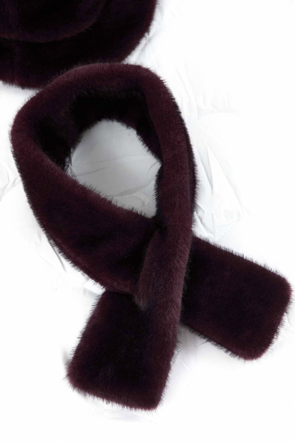 Fur Scarf - Hat Knitted Set Twoaw26As00000
