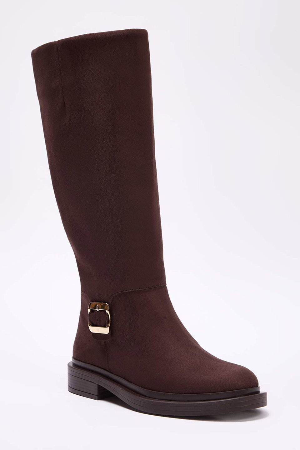 suede flat heel women's boot takaw26cz00035