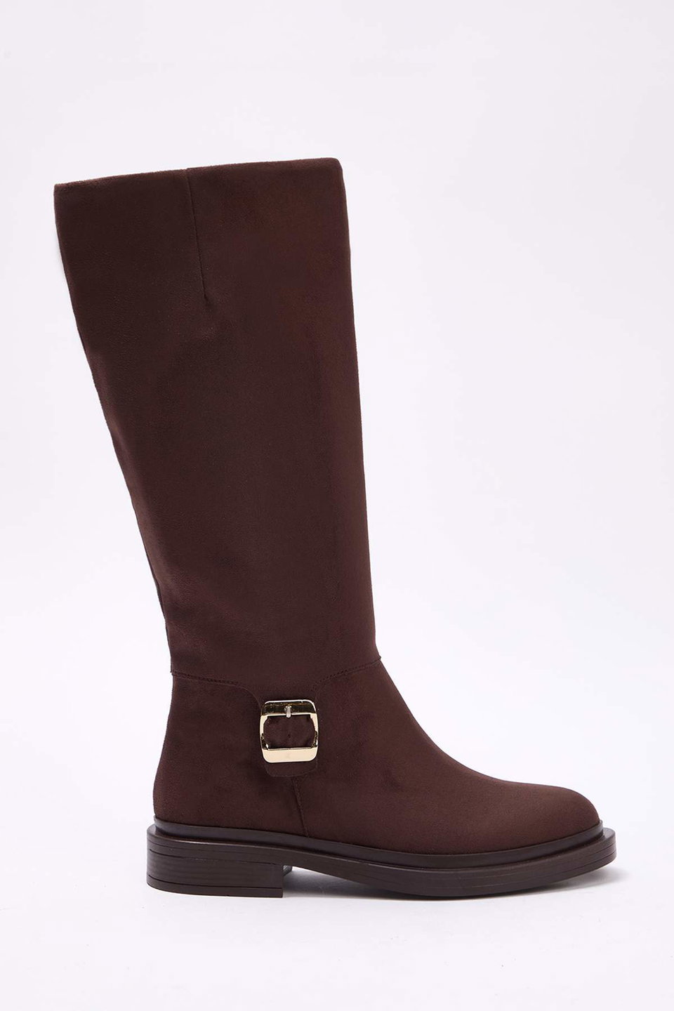 suede flat heel women's boot takaw26cz00035