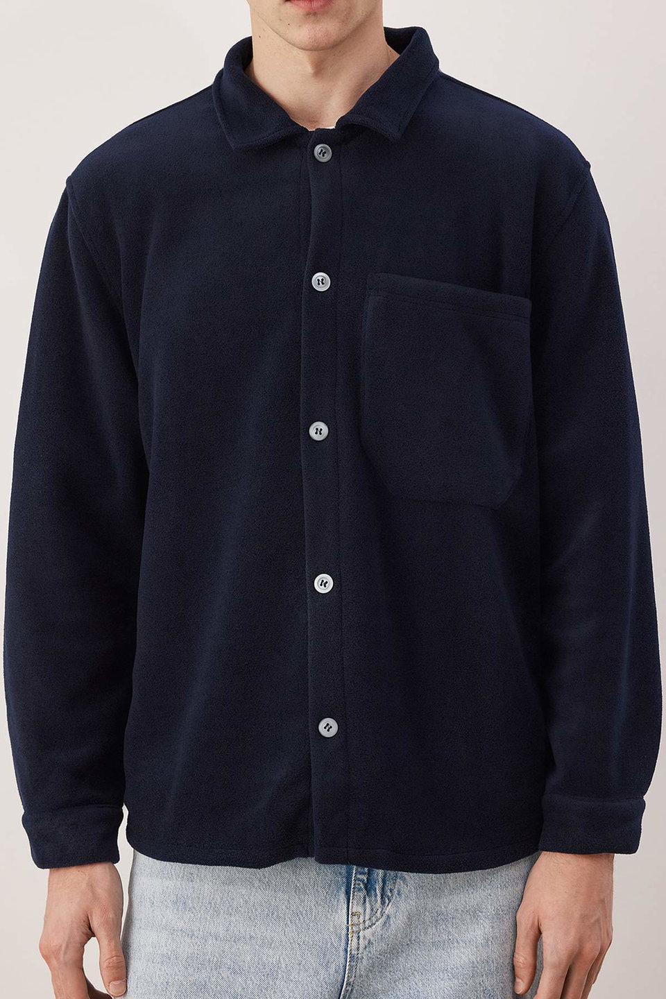 polar regular/normal cut shirt with pocket detail tmnaw26go00028