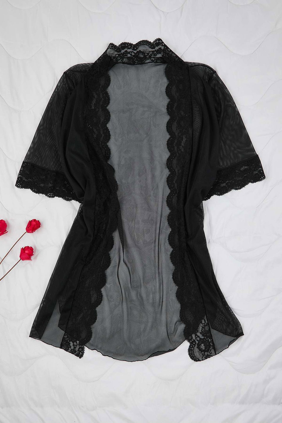 mesh & lace 3-piece plus size lingerie set tbbaw26dg00007